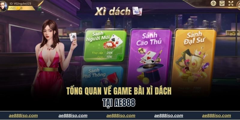 Tổng quan về game bài xì dách tại AE888